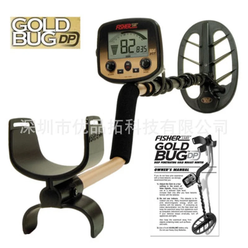 FISHER RESEACH LABS Gold Bug Pro Gold Silver TreasureProfessional Detector de Metales subterráneo Digger Long Distance Double Coin