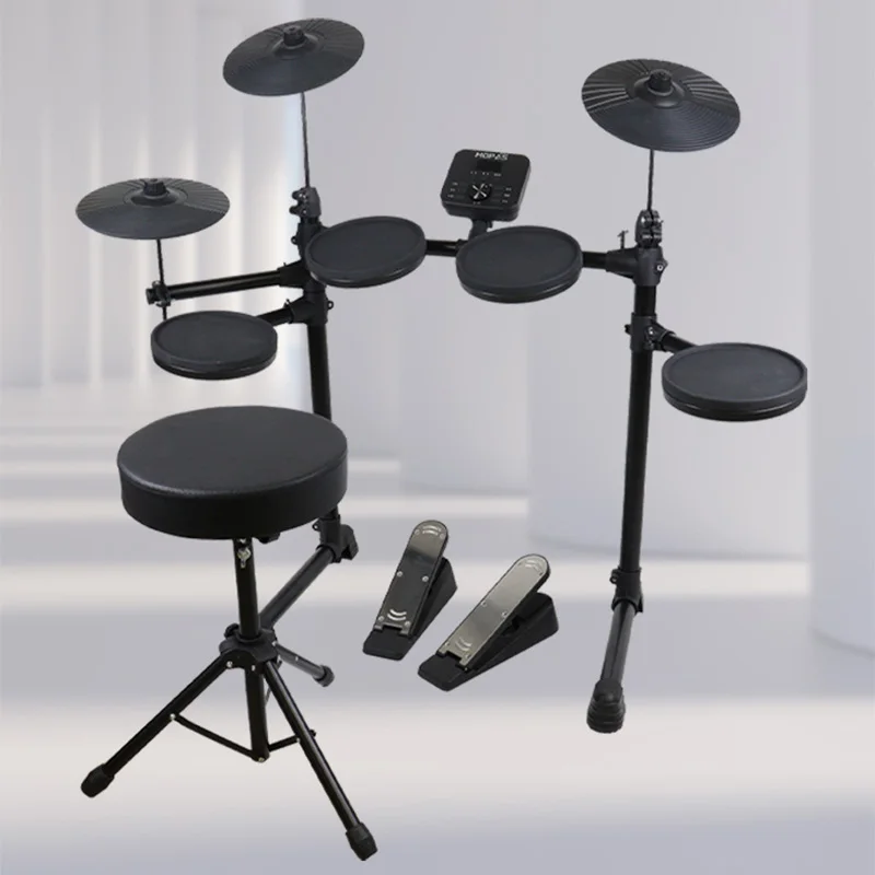 

Новый электронный барабанный костюм для взрослых для выступления на сцене, силиконовая поверхность, электрическая бесшумная барабанная установка, перезаряжаемый USB, MIDI-интерфейс