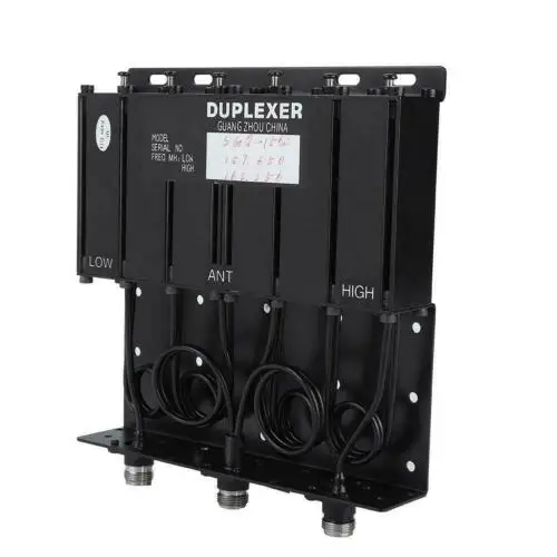 SGQ-150D 50 Вт VHF 6-полосный дуплексер N Разъем БЕСПЛАТНО мелодий повторювает радио Новый 136-180 МГц