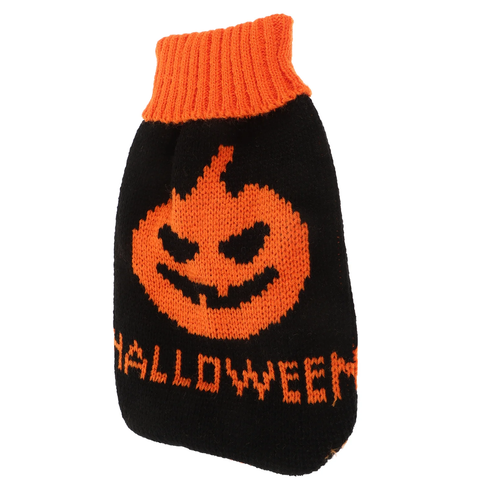 

Halloween Pumpkin Dog Sweater Cozy Warm Soft Winter Pet Clothes Breathable Comfortable Puppy Sweater Decorative Costume