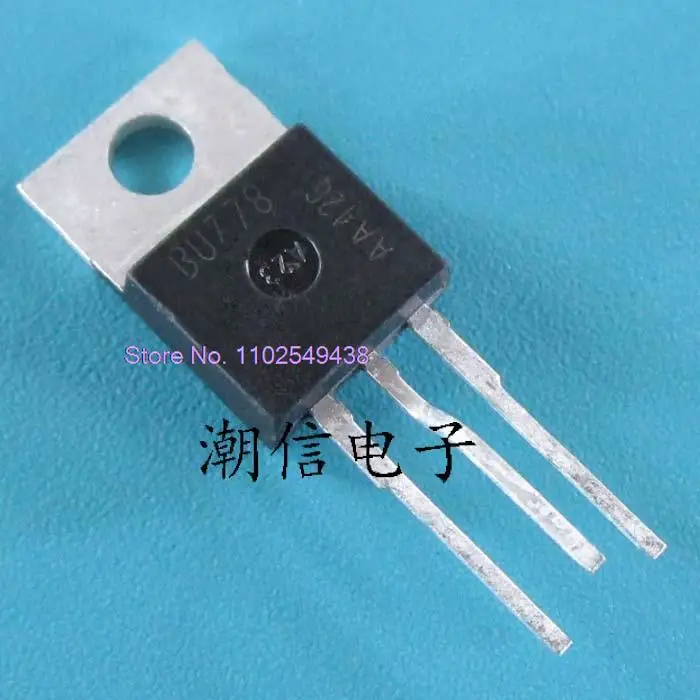 

10PCS/LOT BUZ78 1.5A 800V