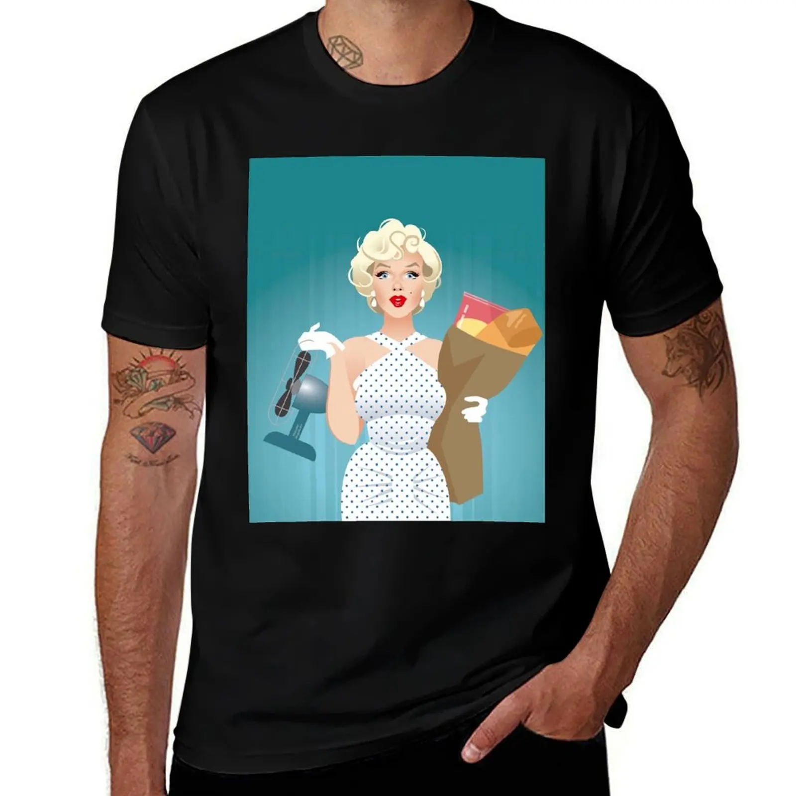 

The girl T-Shirt plain cotton graphic tees essential t shirt shirts men graphic