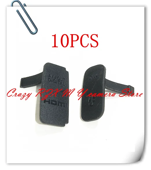 10PCS New For CANON T4i 650D 700D rubber Cover With USB Rubber Camera Repair Part