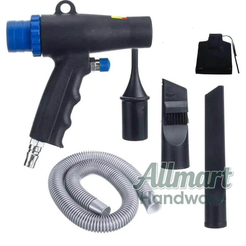 2-in-1 Pneumatic Air Duster Cleaner,Compressor Compatible Air Vacuum Cleaner Kit,Multi-Function Cleaning Tool Set