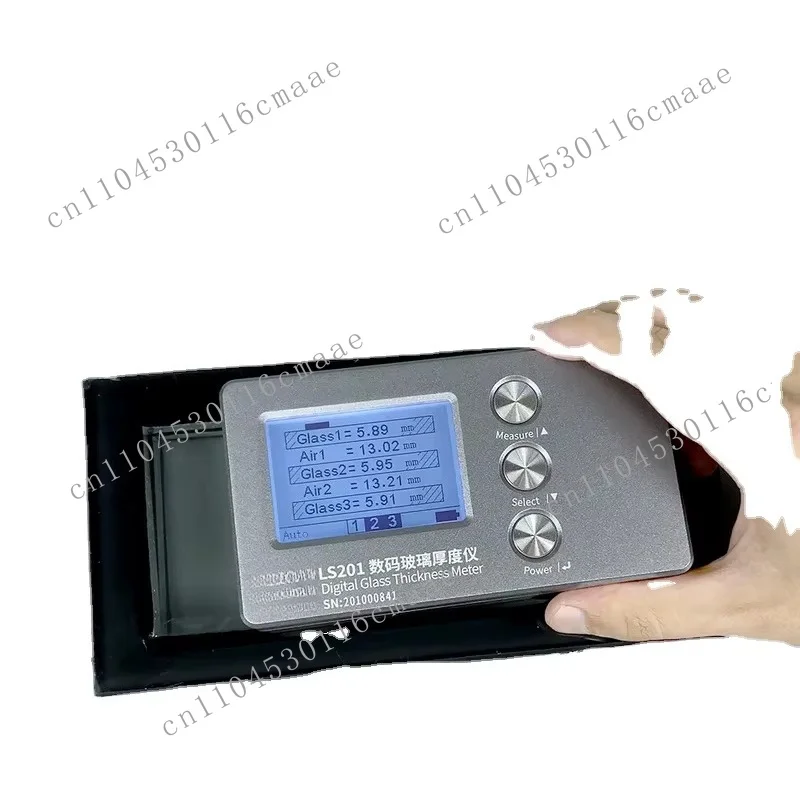 Glass thickness measuring instrument LS201 is used for single-sided measurement of continuous glass, digital reading principle