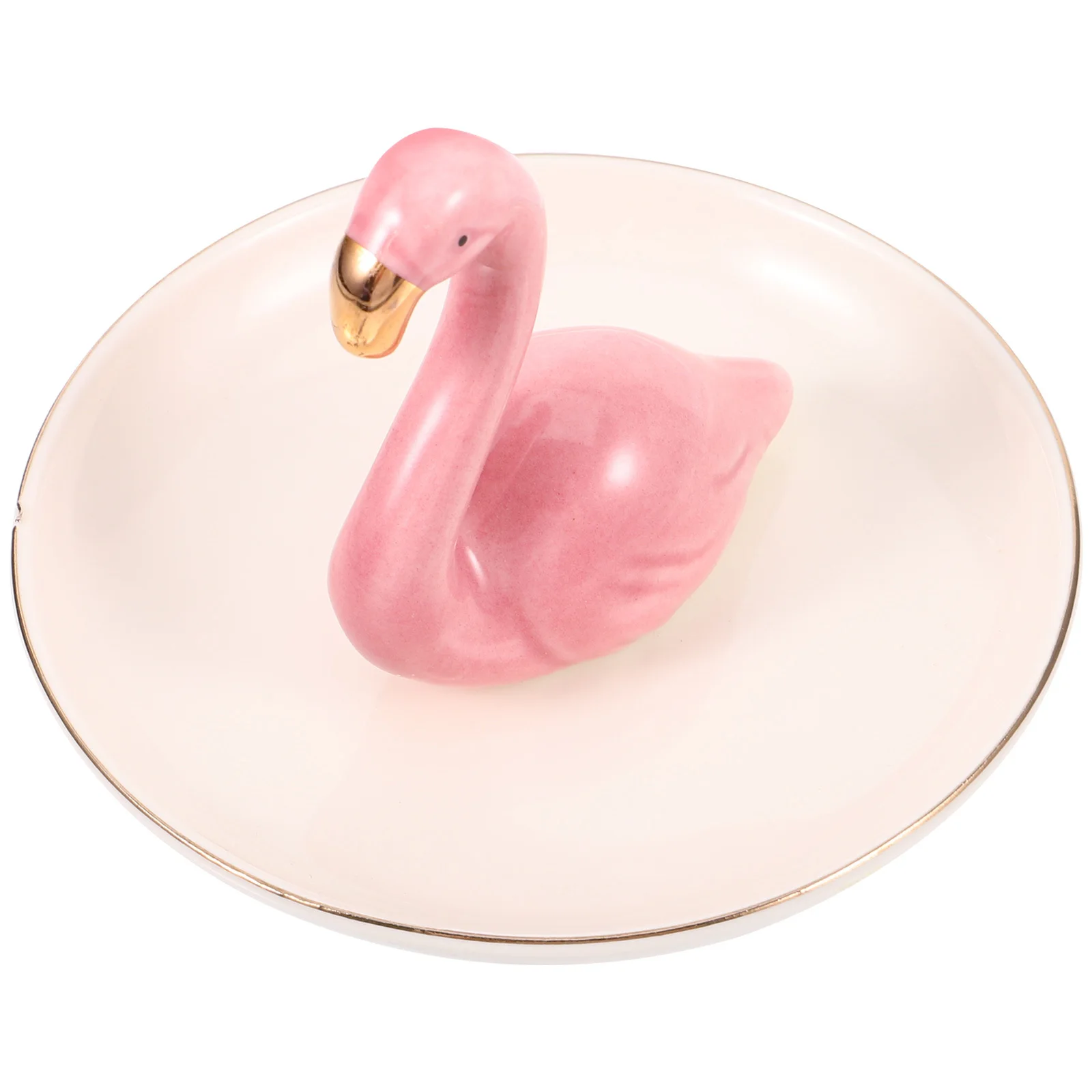 1Pcs Schmuck Ablage Kreative Keramik Dekorative Handwerk Ohrring Ring Halskette Halter Hause Lagerung Platte
