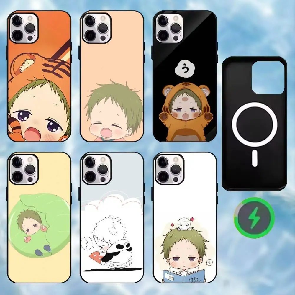 

Gakuen Babysitters Phone Case For iPhone17,16,15,14,13,12,11 Plus,For Magnetic Wireless Charge Cover