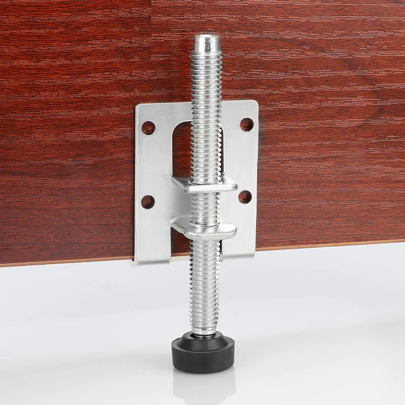 4PCS Wardrobe Adjustable Foot Platform Foot Level Adjustment Support leg Furniture Sidev Mounted Foot Pad Screw Hardware