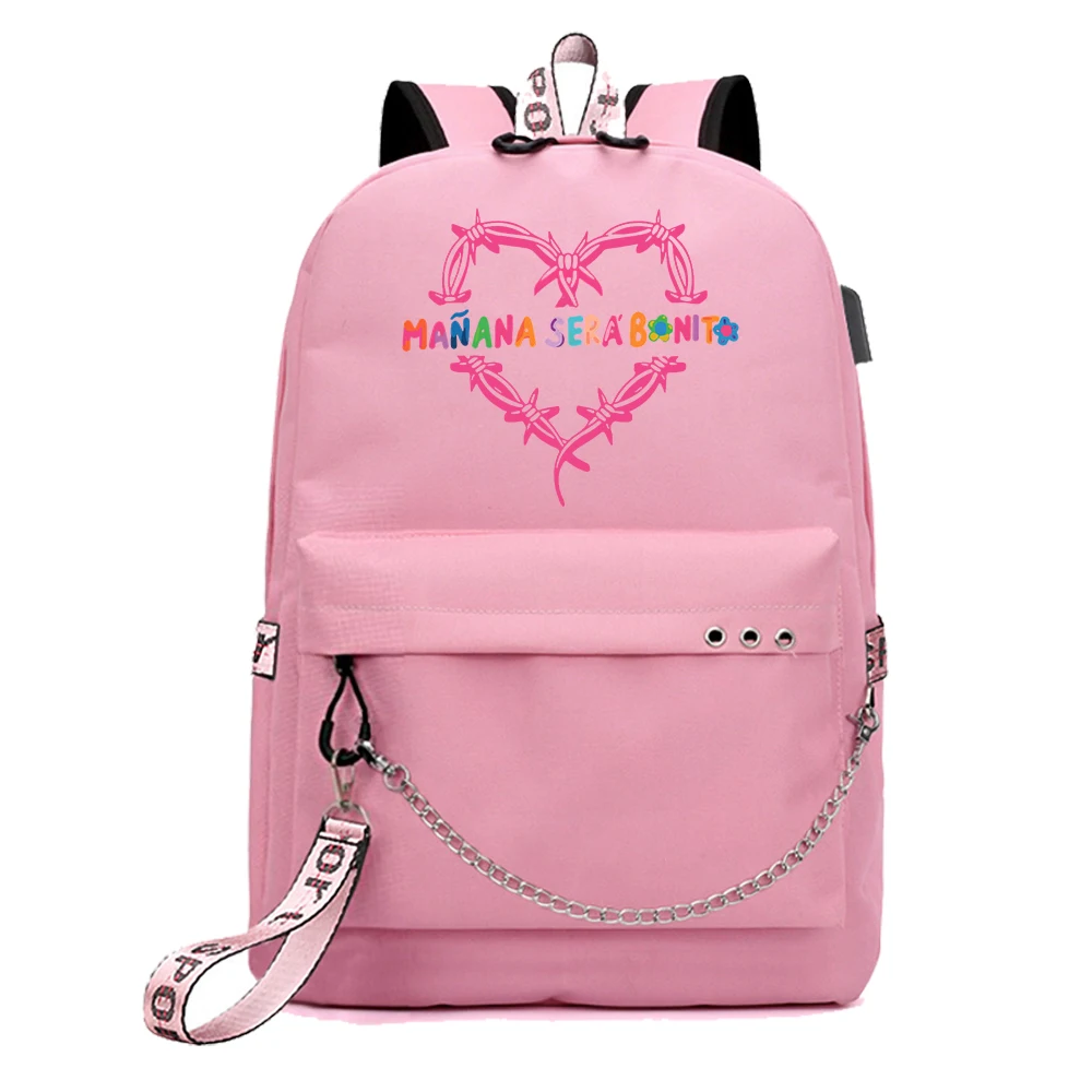 MañAna Sera Bonito Tour Karol G Backpack Popular Music Fashion Travel Backpacks Outdoor Sport School Bag for Fans Gift