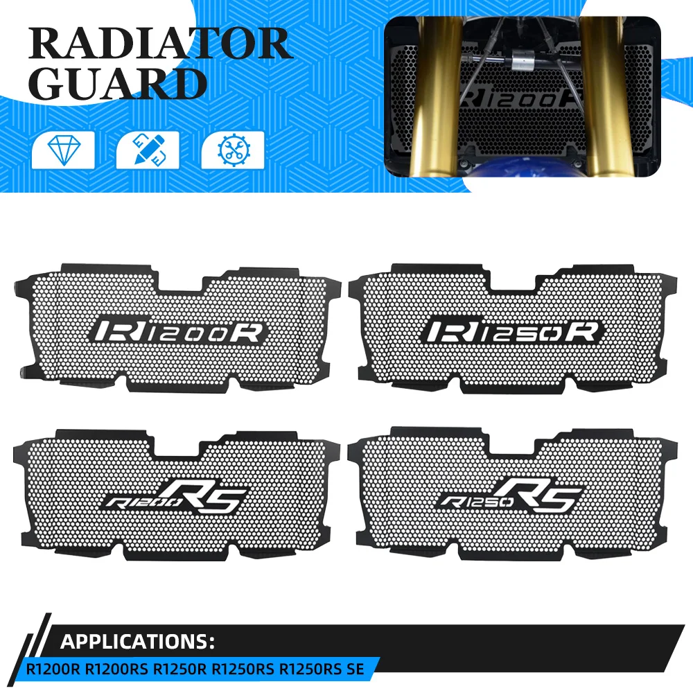 

For BMW R1200R R1200RS R1250R R1250RS Exclusive 2015-2018 2019-2020-2021-2022-2023-2024 Radiator Grille Guard Cover Protector