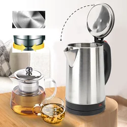 Electric Kettle 2.5L Prevent Dry Burning Auto Shut Off Fast Boiling Stainless Steel Water Boiler for Tea Coffee Electric Kettle