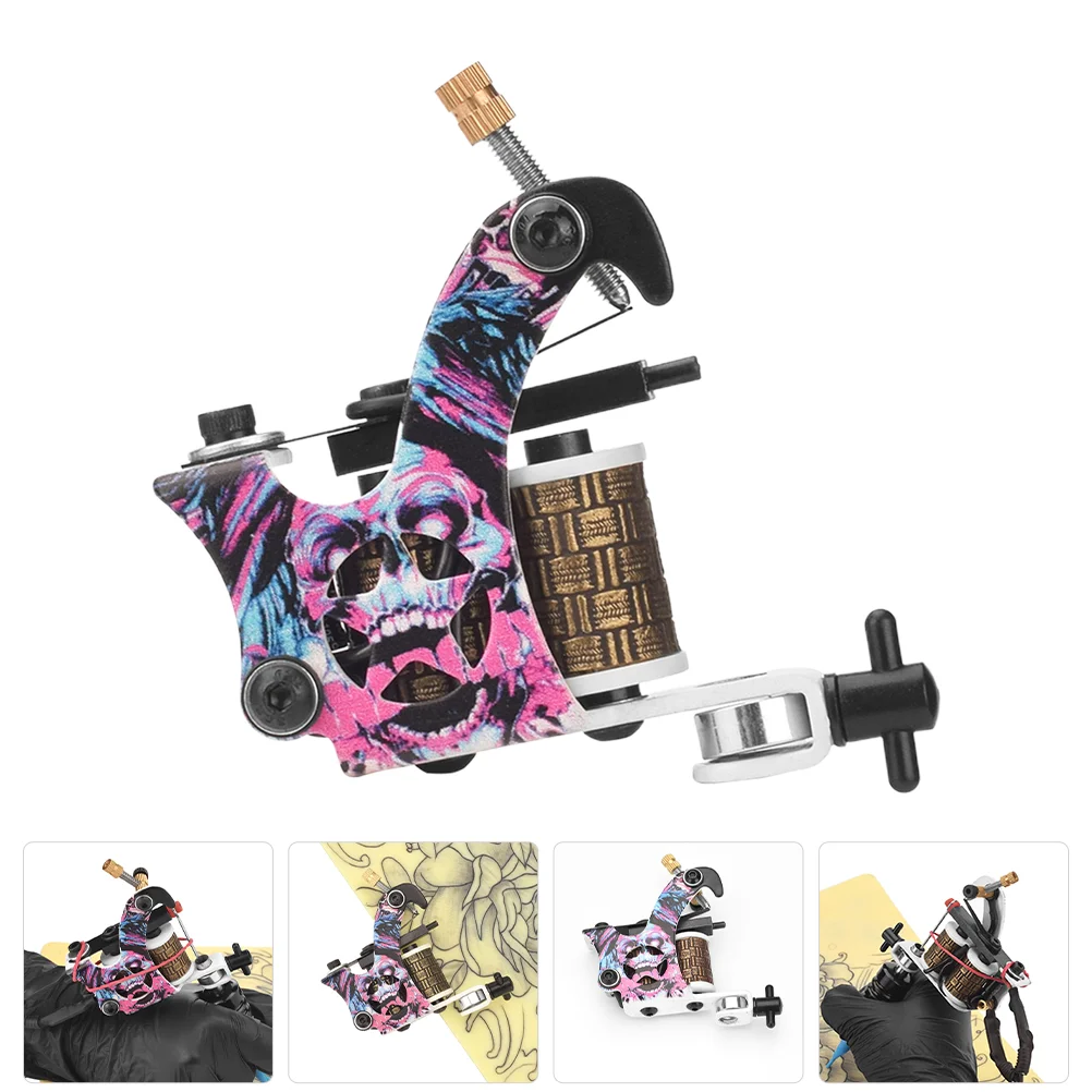 

Coil Tattoo Machine Tattoos Tools Gift Small Design Tattooing Iron Device Supply