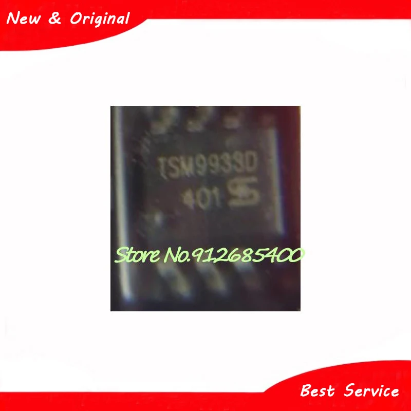 TSM9933DCS RL TSM9933D SOP8 ، جديدة ومبتكرة ، في الأوراق المالية ، 20 قطعة للمجموعة الواحدة