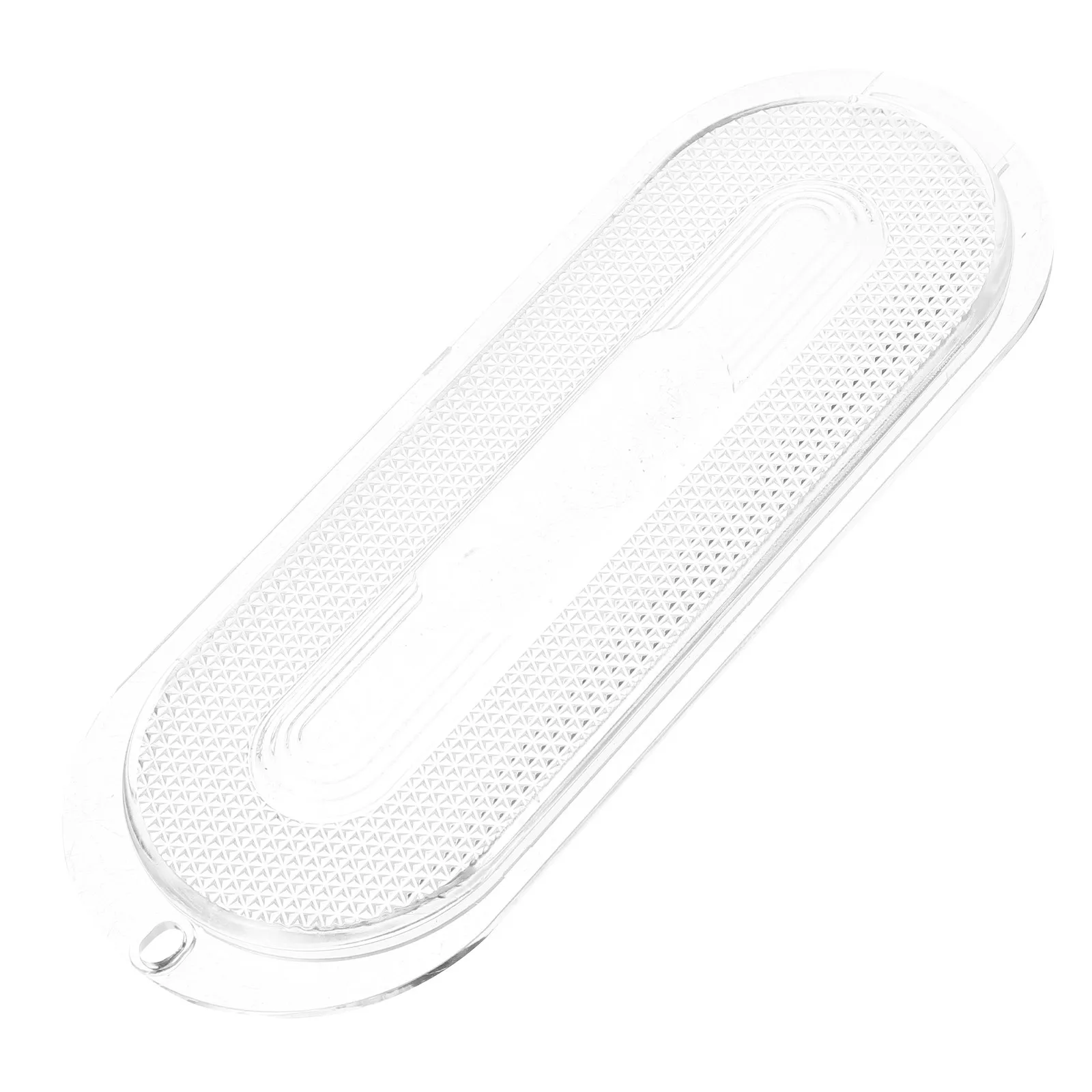 Oval Shaped Range Hood Light Lens Clear Plastic ABS Lamp Shade Replacement for Smoke Stove Vent Hood Kitchen Cooker Light Cover