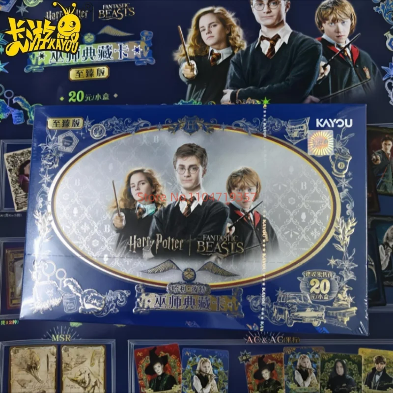 

Kayou Аутентичный Harri Botter Ultimate Edition Коллекция волшебников Коллекционные коллекционные карточки Упаковка игрушек Коллекция флэш-карт Подарки