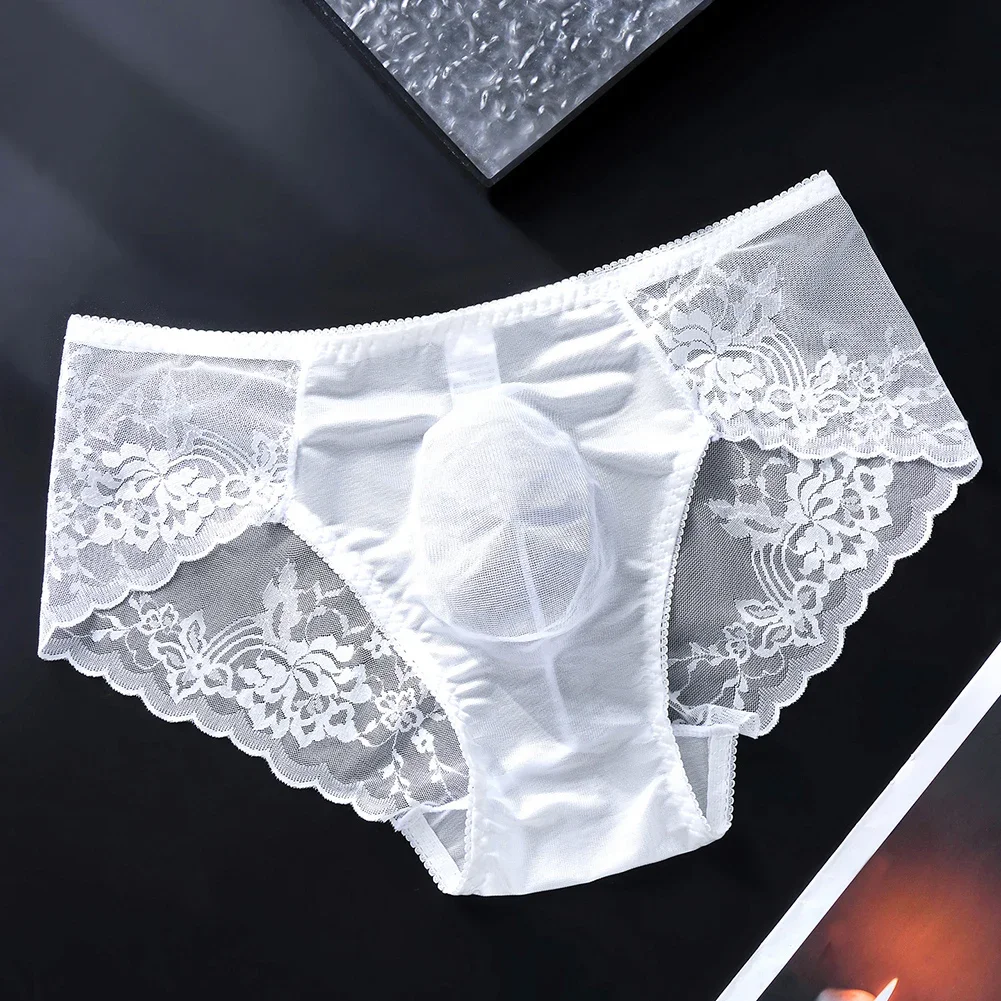 Men's Ice Silk Seamless Underwear with 3D Pouch Engineering Low Waist Fit and Flexible Nylon-Spandex Composition