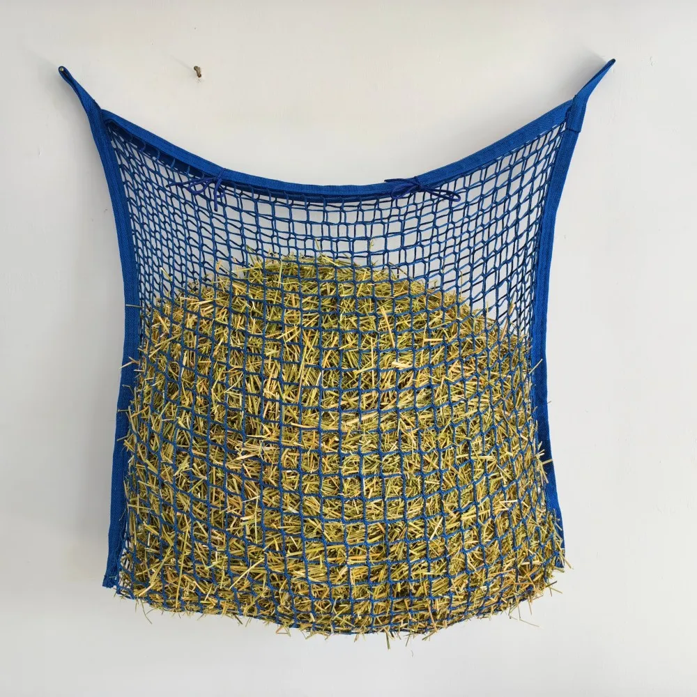 Square Mesh Hay Net Equine Horse Feeding Hay Bag