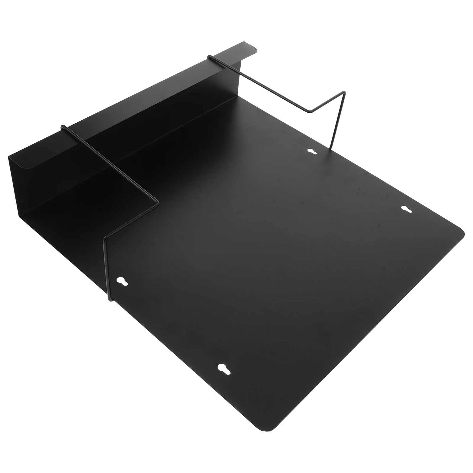 

Metal Wall Mounted Record Storage Rack Minimalist Design Heavy Duty Steel Vinyl Holder for Bedroom Decor Display Shelf