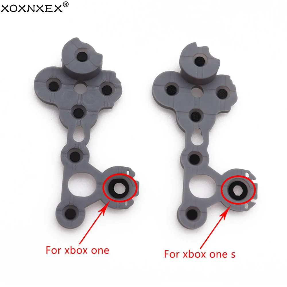 استبدال زر المطاط موصل السيليكون لوحدة تحكم Xbox One الاتصال منصات زر الرئيسية لجزء إصلاح لوحة الألعاب XBOX ONE S