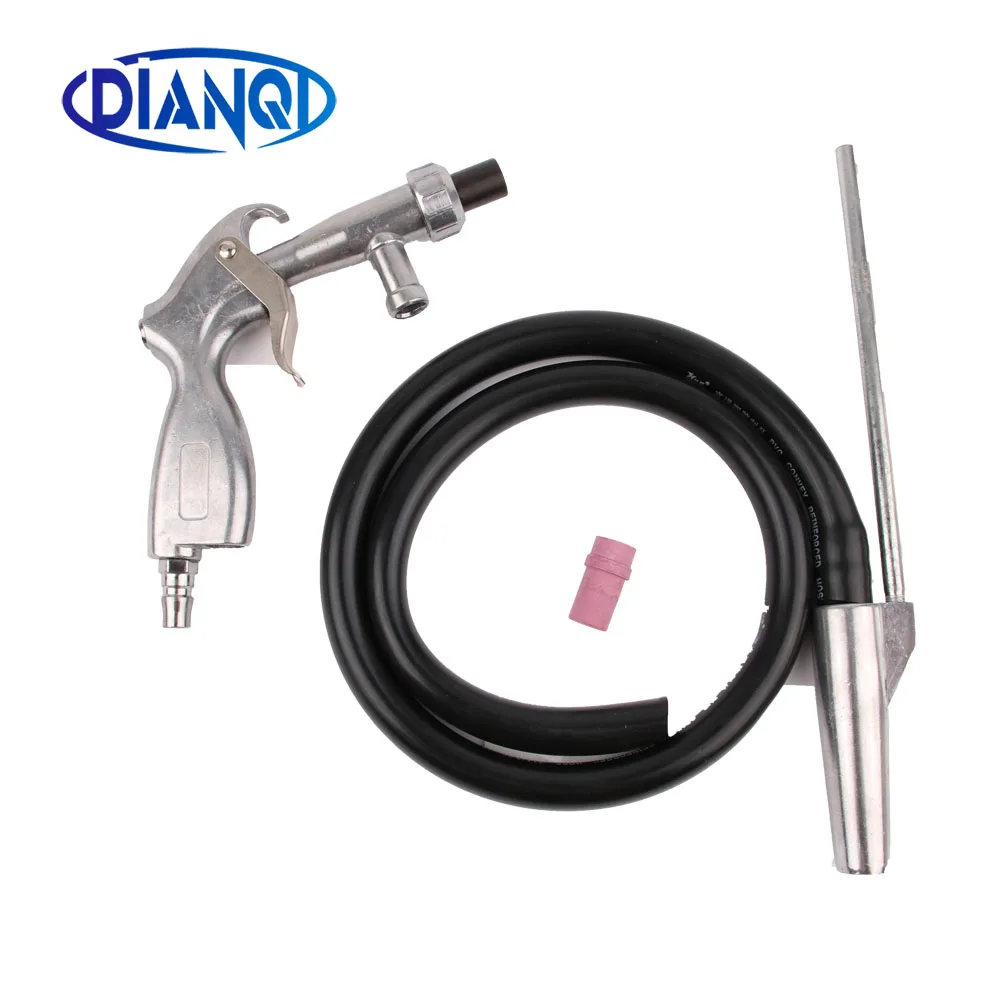 

Portable Sandblasting Gun, High Pressure Abrasive Blaster for Rust Removal, Metal Cleaning, Auto Repair, with Ceramic Nozzle
