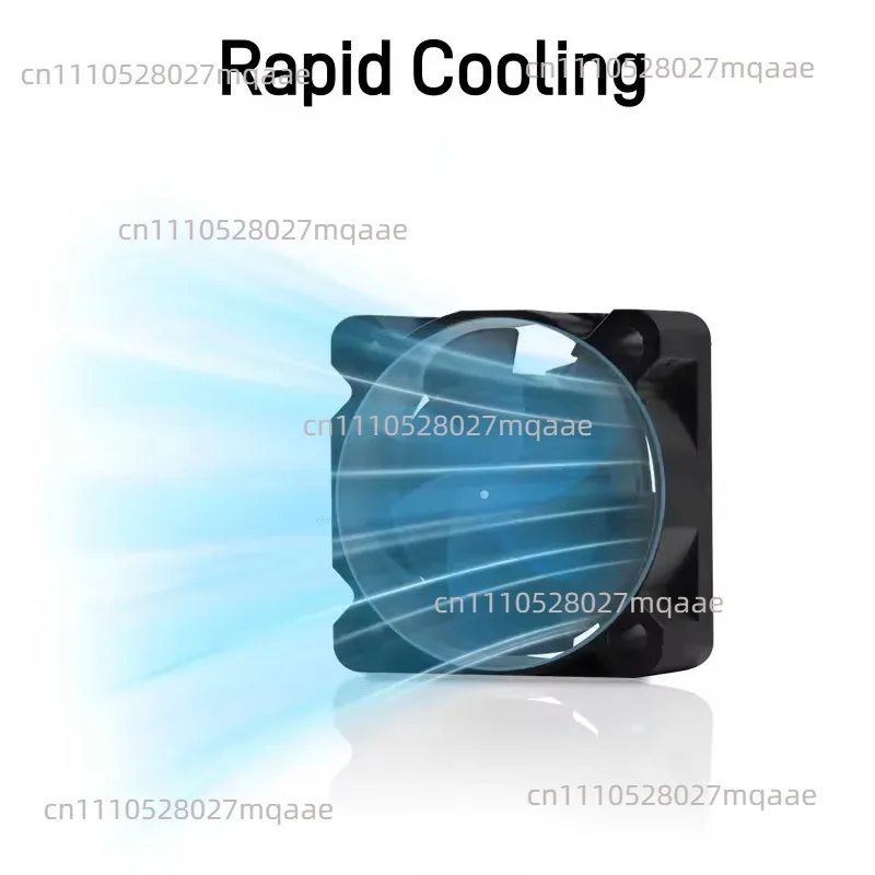 Hot End Cooling Fan Double Ball  for Bambu Lab P1P P1S X1C A1 A1 Mini Cooling Fan