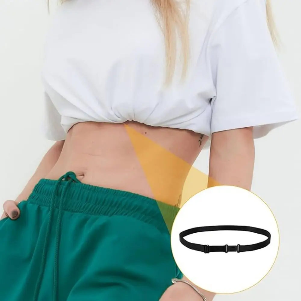 New Highly Elasticity Crop Adjustable Band Adjustable Durable Crop Tool for Shirt Elastic Belts For Transform The Way Your Tops