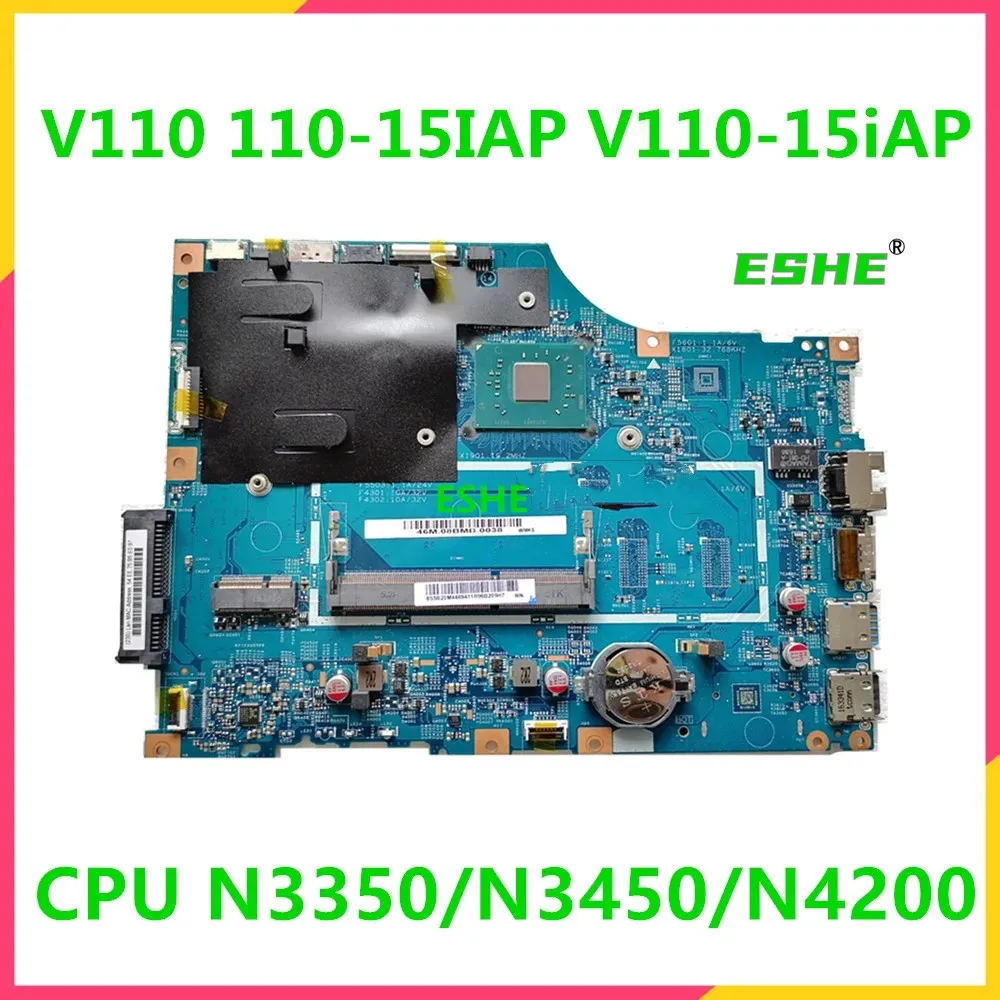 LV114A 15270-1 For Lenovo V110 110-15IAP V110-15IAP Laptop Motherboard With N3350 N3450 N4200 CPU DDR3 5B20M44671 5B20M44694