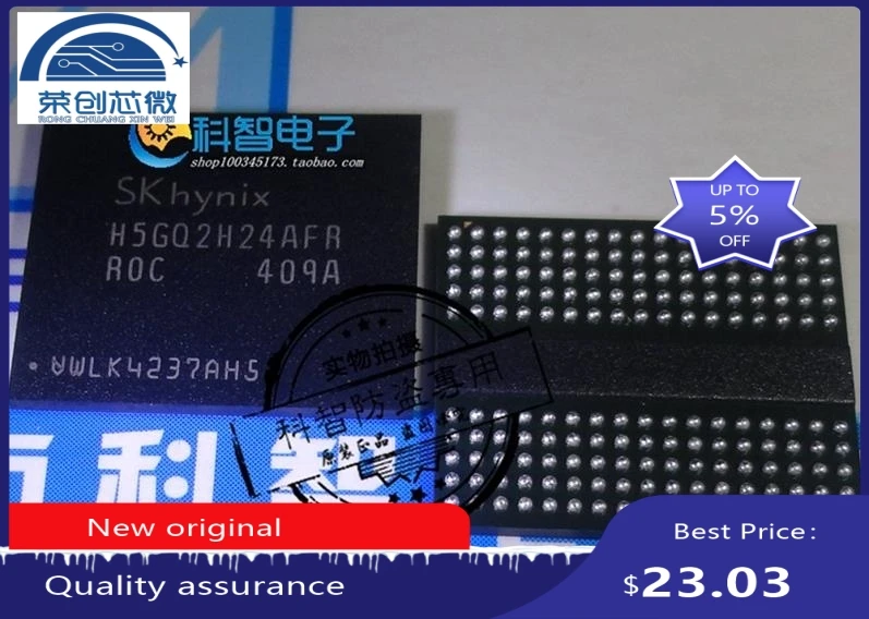 

100% ew original H5GQ2H24AFR-ROC H5GQ2H24AFR-R0C BGA memory chip H5GQ2H24AFR R0C