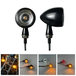 Bullet Turn Signal Light 1000 DF LED Blinker 3 in 1 Indicator Front White Running Light Rear Brake Stop Lights