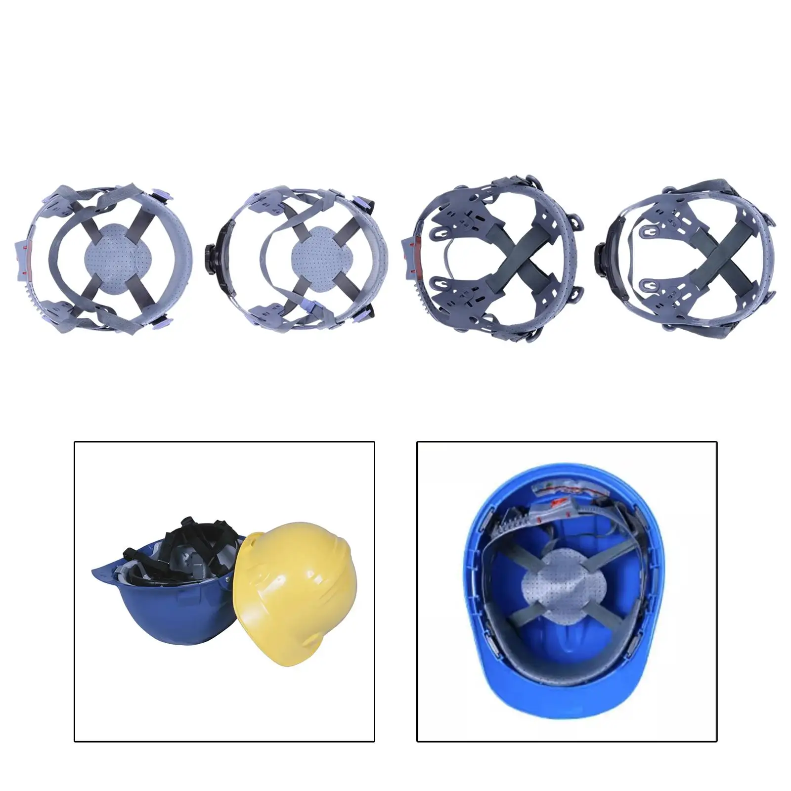 Hard Hat Suspension Bump Cap Insert Hat Liner Insert Adjustable Bruisesproof Universal Replacement Suspension Hard Hat Insert