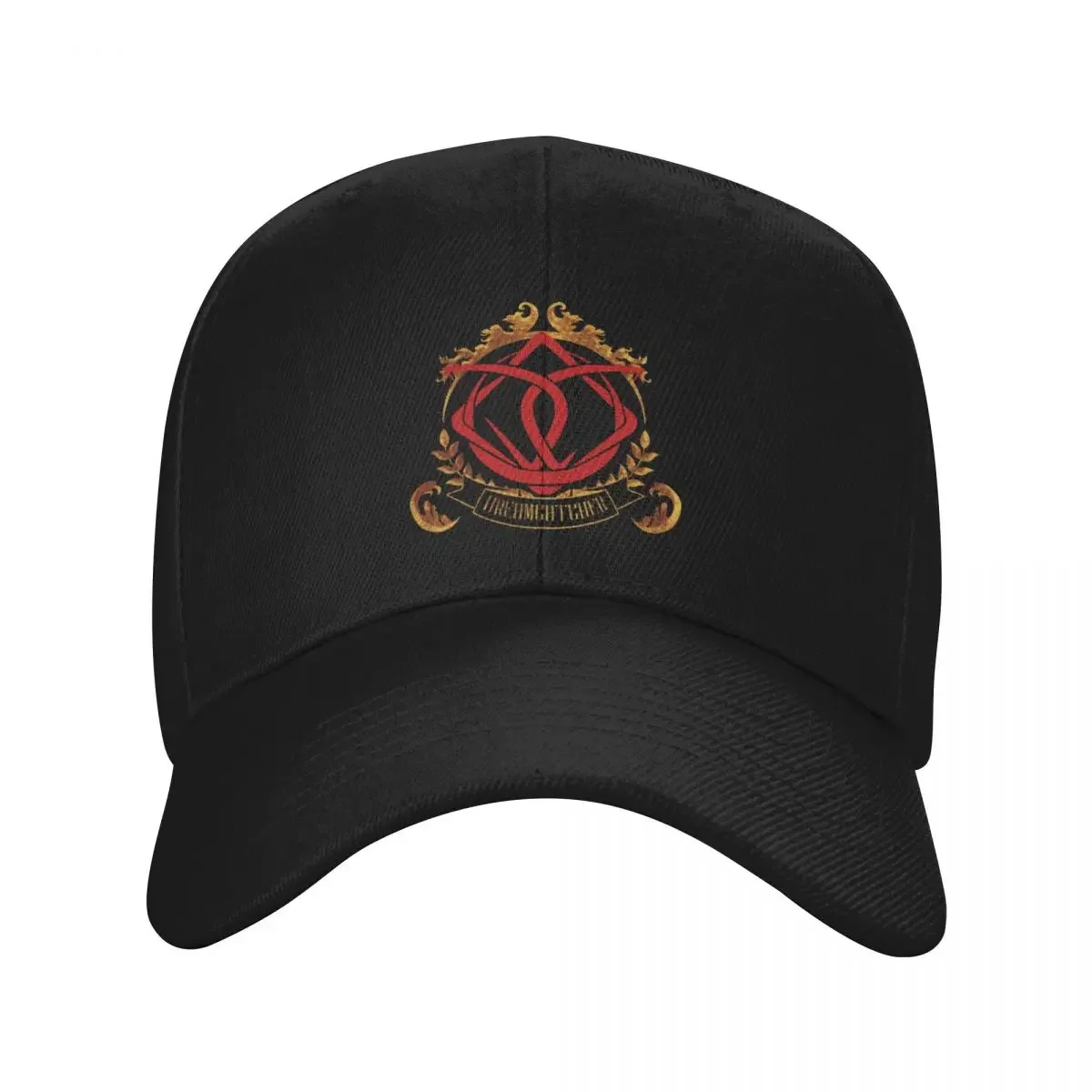 Dreamcatcher Follow us VISION logo yellow and red Baseball Cap New In The Hat birthday Hat Man For The Sun Mens Tennis Women's