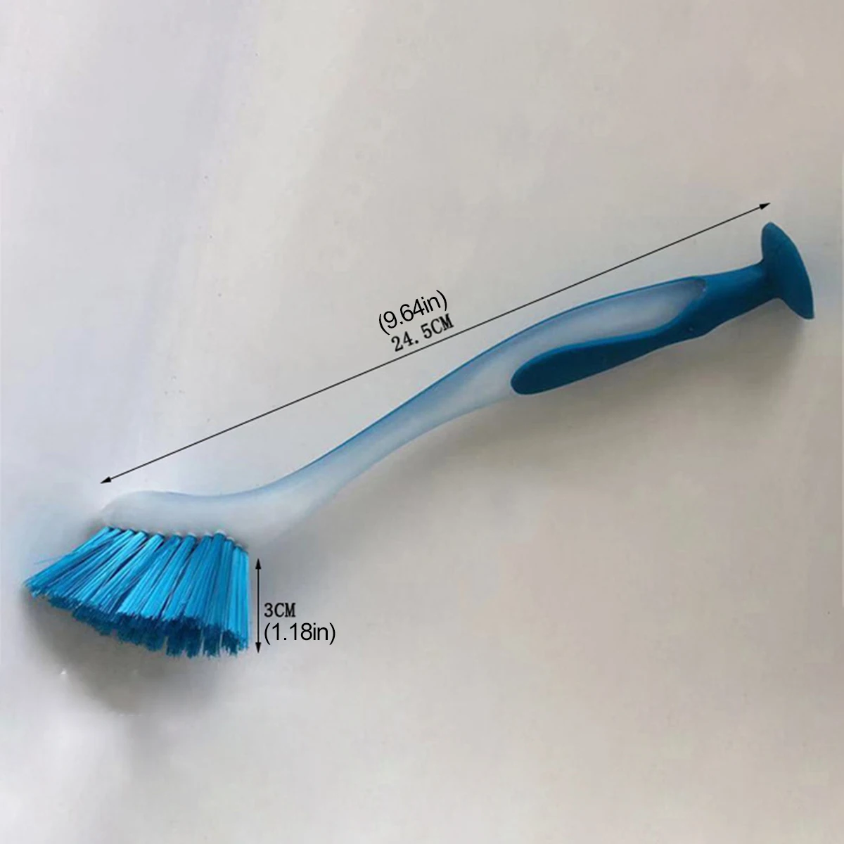 New Practical Brush With Long Plastic Handle Brush Washing Tool Hot Selling Multifunctional Brush