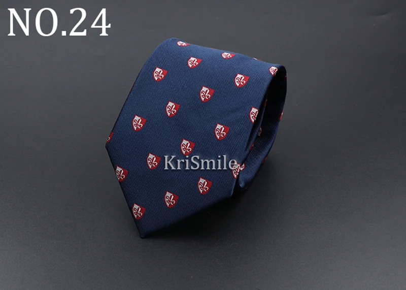 Novelty Ties For Men Cartoon Dog Dots Paisley Striped Fashion Mens Business Meeting Wedding Tuxedo Suit Shirt Daily - detail 27