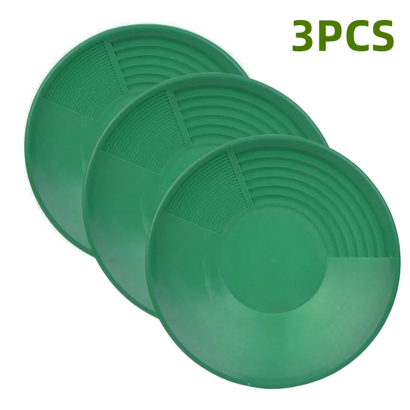 Hete Aanbieding Plastic Goudpan, Goudzoekerspan, Baggerpan, Riviergereedschap, Goudwaspan, Goudzoekersuitrusting - afbeelding 1