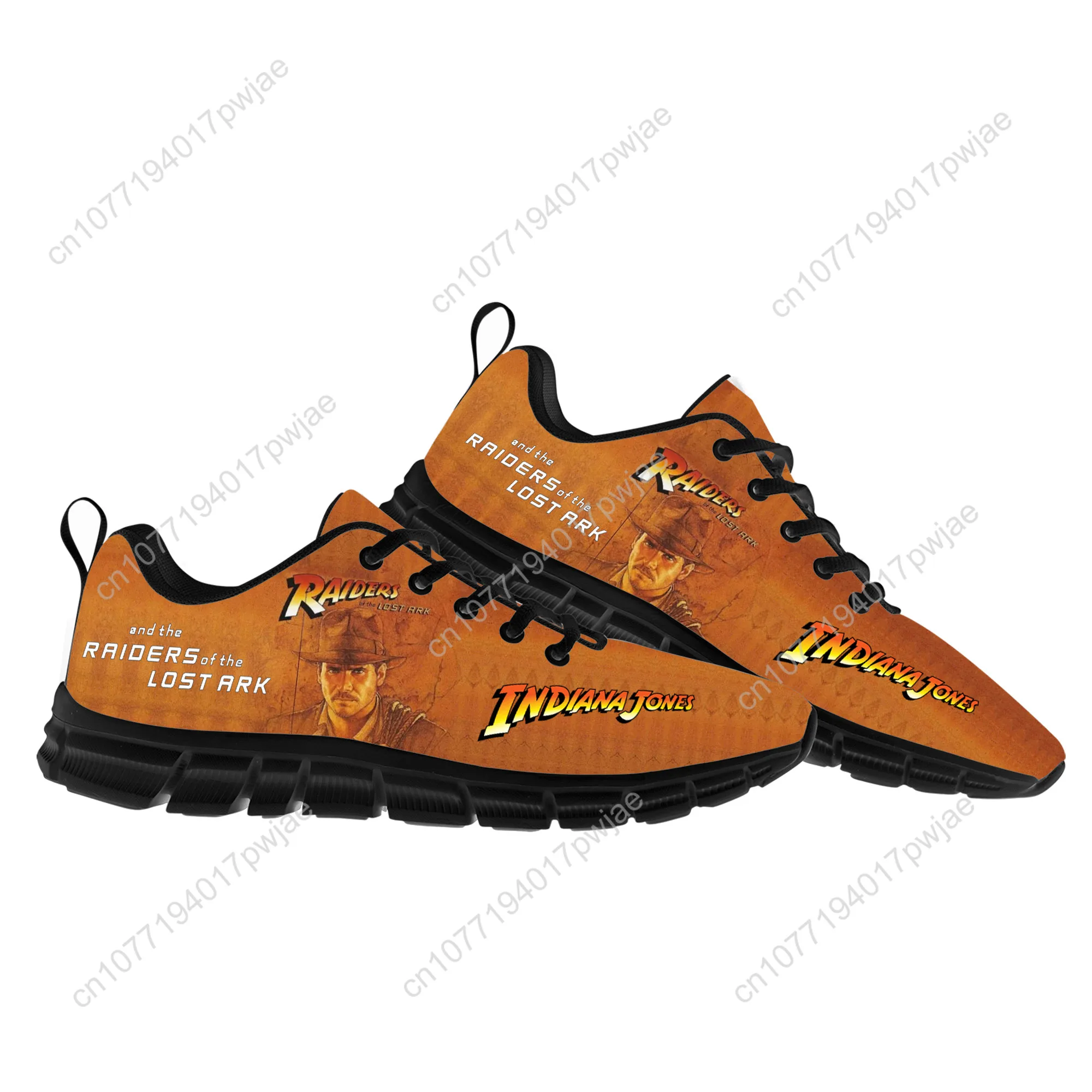 Indiana Jones Raiders of The Lost Ark Sports Shoes Mens Womens Sneakers Fashion Casual Hiking Sneaker Custom Built Shoe