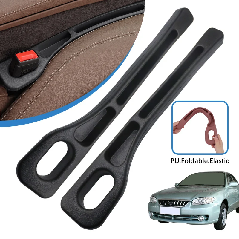 2X Car Seat Gap Filler Between Seats Decoration Interior Accessories For VW Transporter T5 T4 Polo 6R 9N Caddy Passat B6 Touran