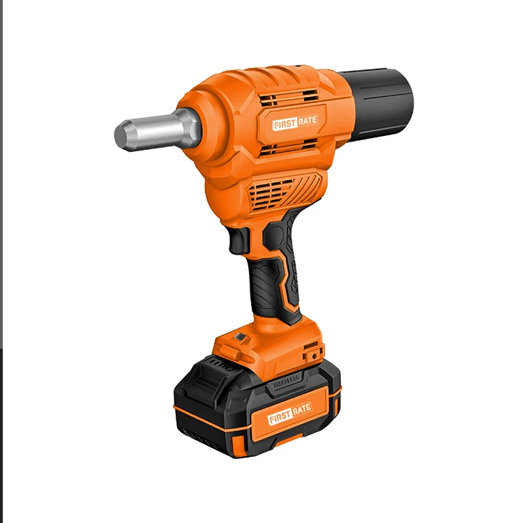 Light Plastic Battery Brushless Hand Rivet Gun Electric Cordless Riveter Tools Professional Screw Rivet Gun With Rod Collector