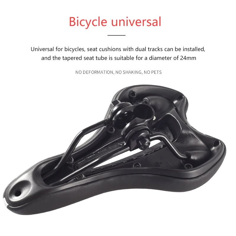 Y Bicycle Saddle Cushion Mount Clip Quick Release Fix Clamp 22.2mm Metal Clamping Ring Bike Seatpost Clamp Cycling Accessories