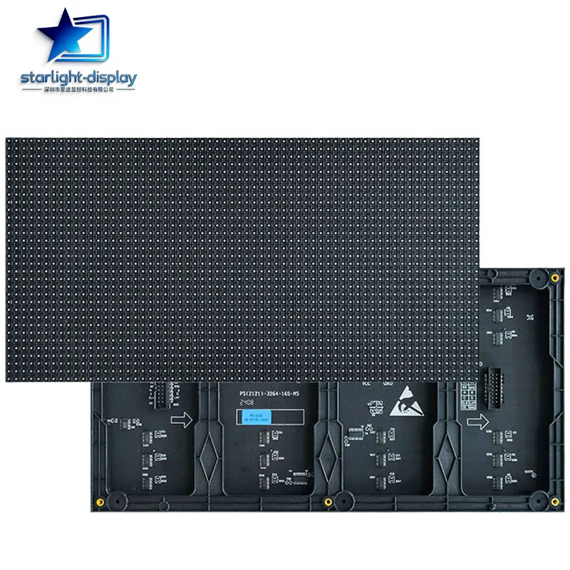 

P5 Indoor Black SMD2121 Full Color LED Video Display Panel 320x160mm 64x32 Pixels Lower Price High Quality RGB Module