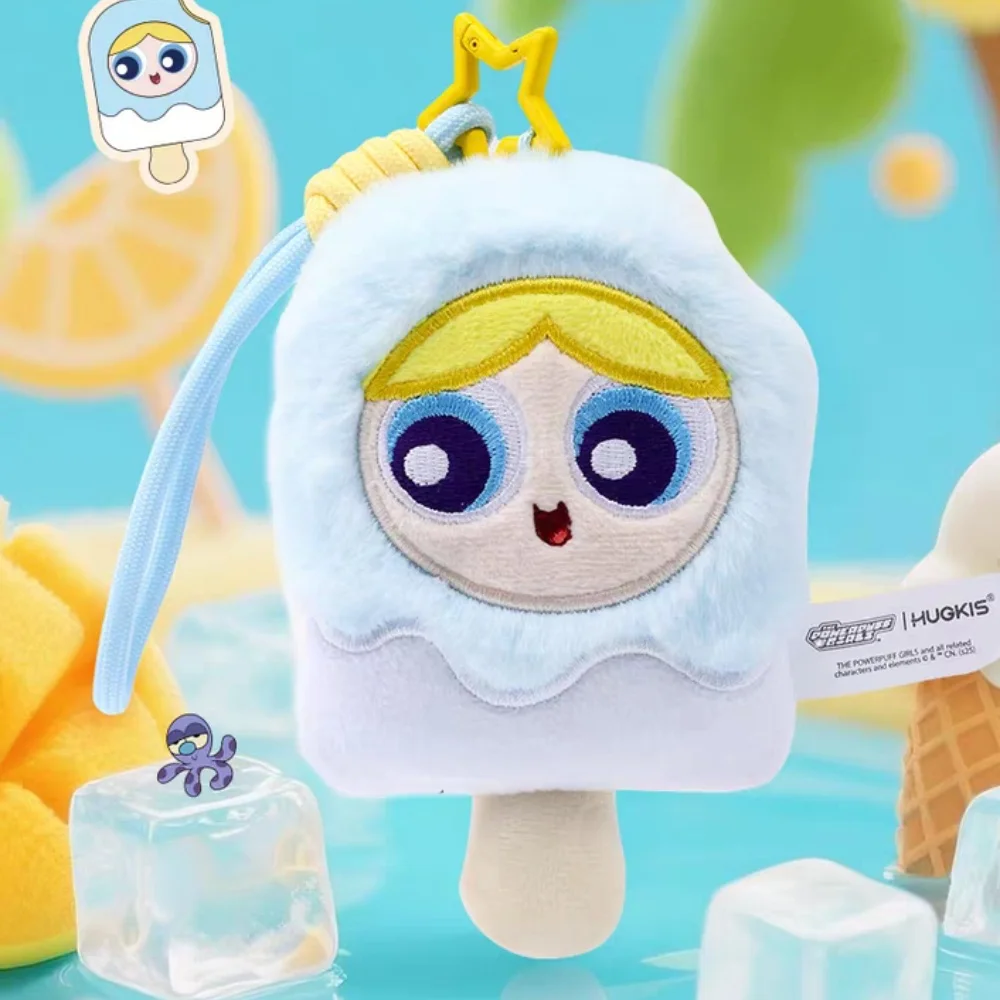 De Powerpuff Girl Pluche Pop Kawaii Bloesem Bellen Boterbloem Cartoon Zomer Ijslolly-vormige Poppen Speelgoed Meisjes Verjaardagscadeautjes