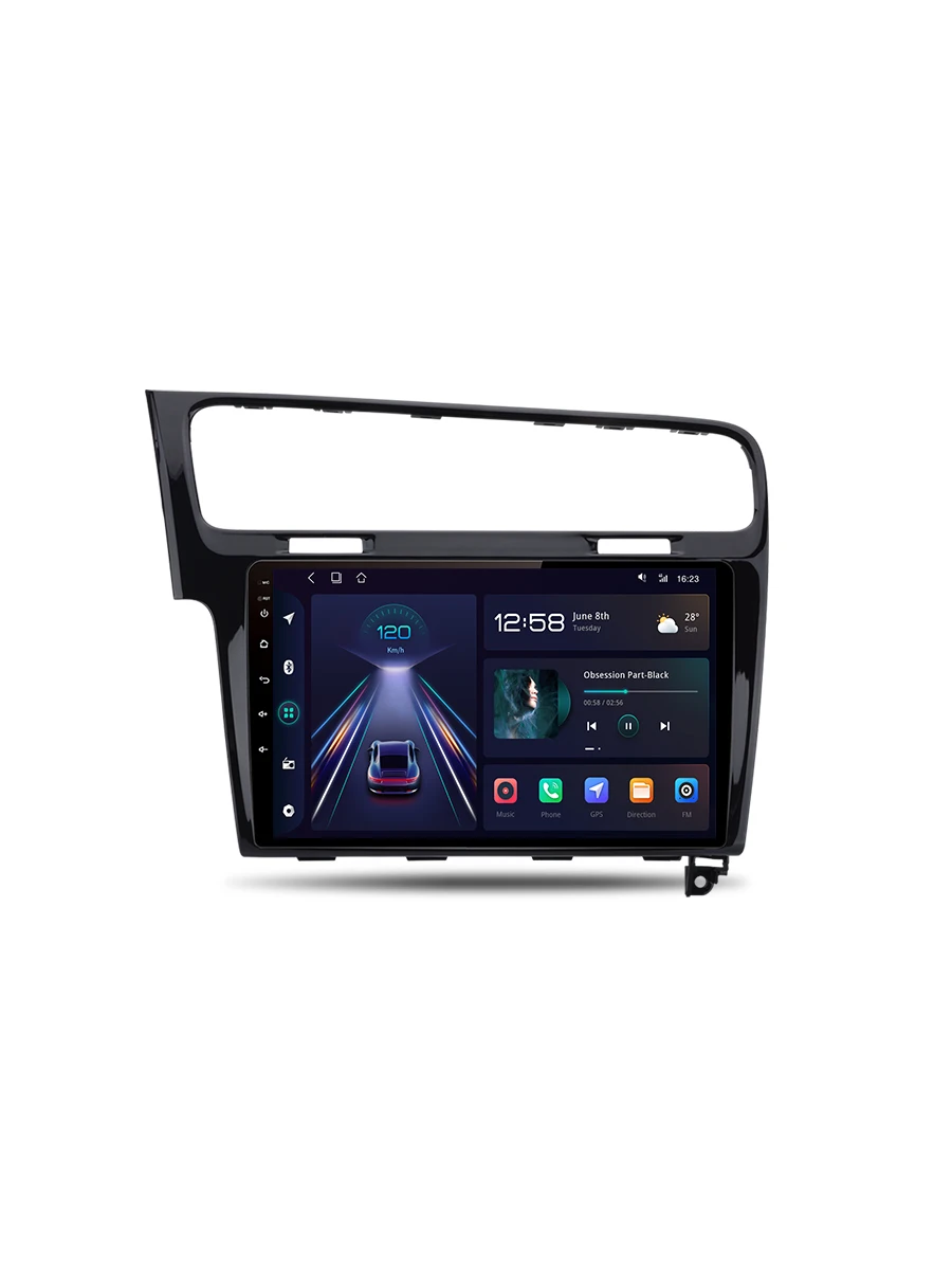 Junsun Draadloze Carplay Android Auto Autoradio Voor Vw Volkswagen Golf 7 2013-2017 Gps Multimedia 2 Din Systemen Stereo - afbeelding 2
