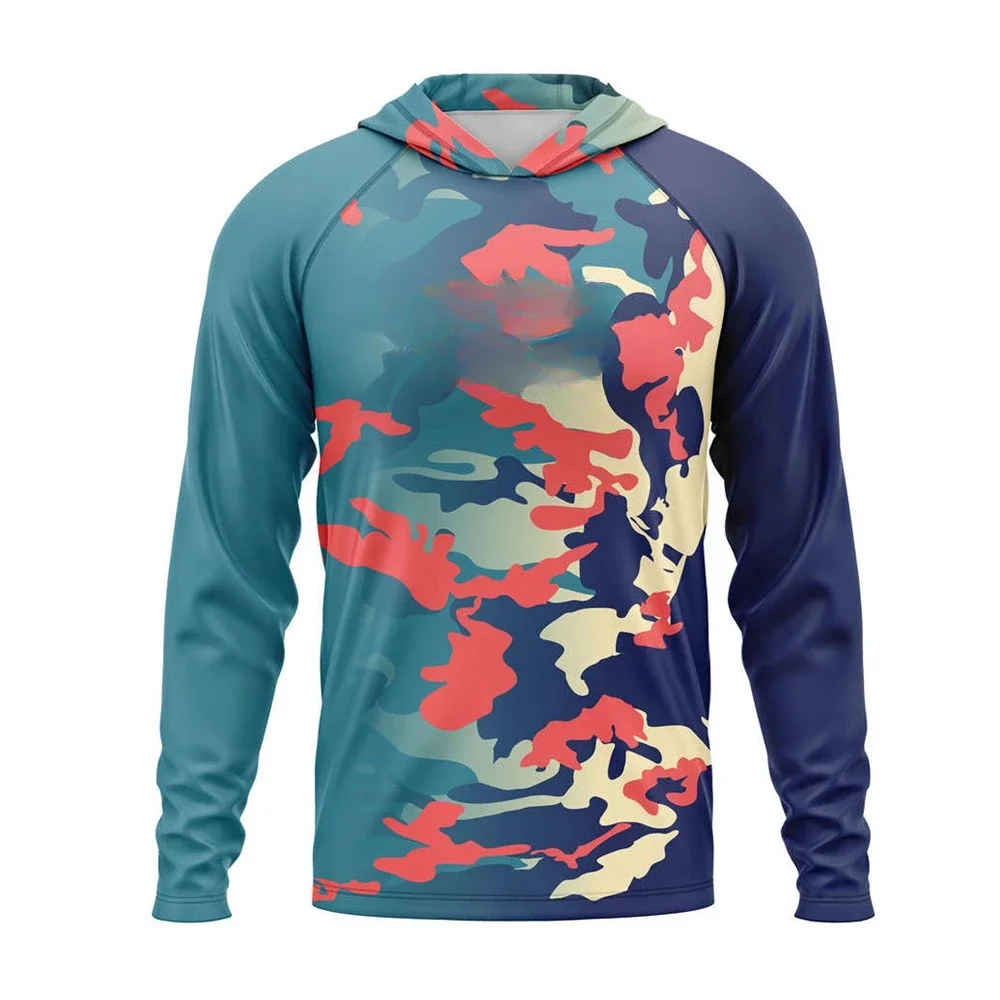 Gear Men Jersey Fishing Clothing Summer Shirts Tops Camisa De Pesca Fishing Apparel Long Sleeve Uv Protection Wear Hoody