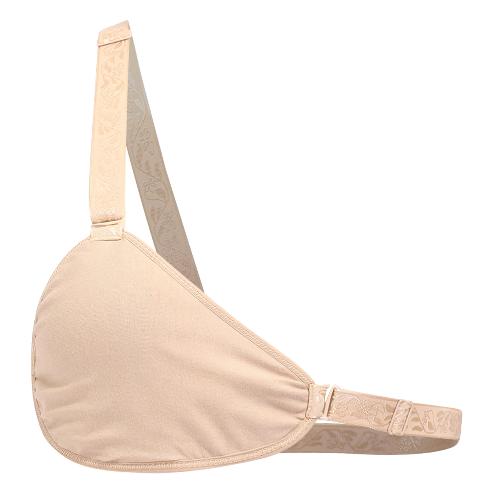 Womens Bra Tops Post-mastectomy Single Cup Bra Breast Prosthesis Pocket Adjustable Straps Single Breast Bra Breathable Lingerie