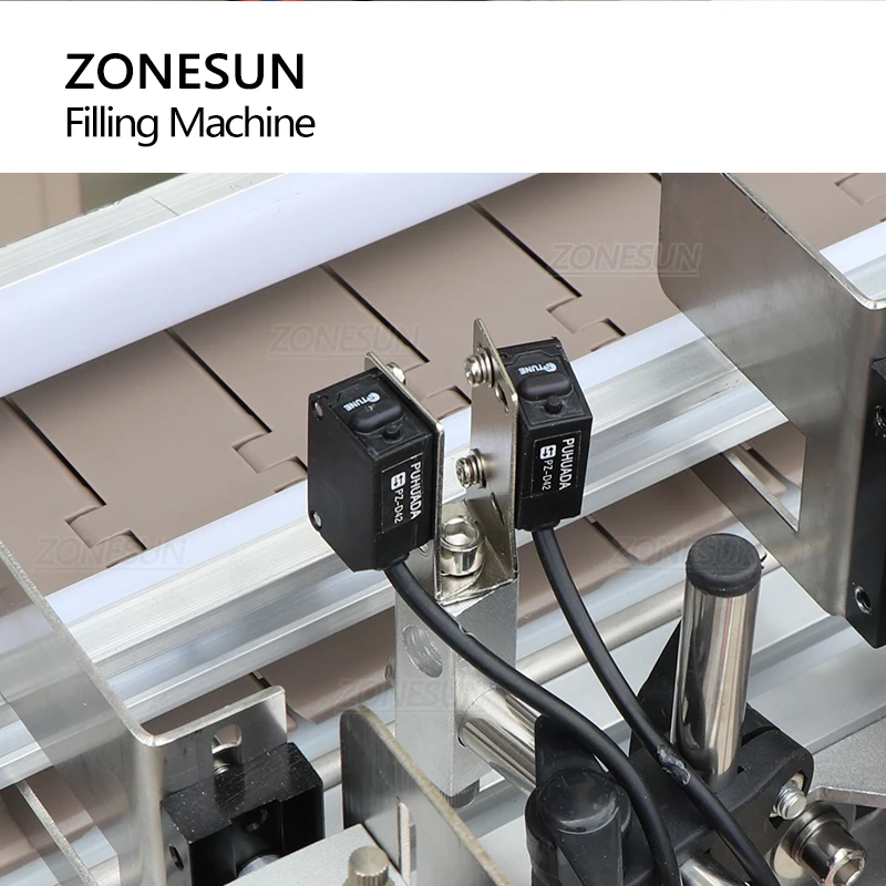 ZONESUN Automatic Filling Machine 2 Heads Granule Quantitative Filler Grain Plastic Glass Bottle Jar Production Machine