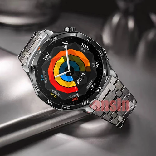 Correa de acero inoxidable de 22mm para Huawei Watch GT5, pulsera de negocios de Metal de 46mm para Huawei Watch GT4 de 46mm GT2e