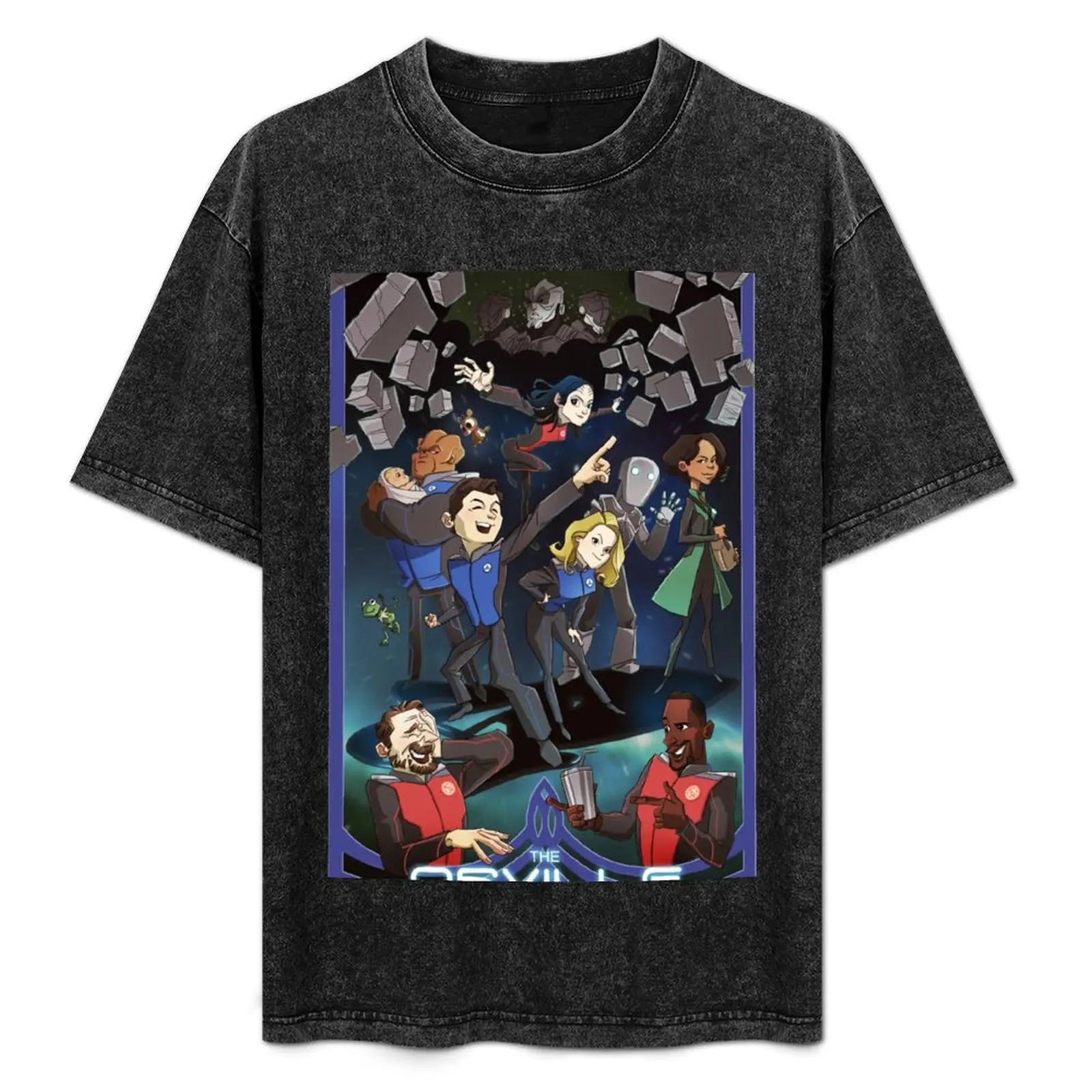 

The ORVILLE! T-Shirt No Iron Casual Short Sleeve Top