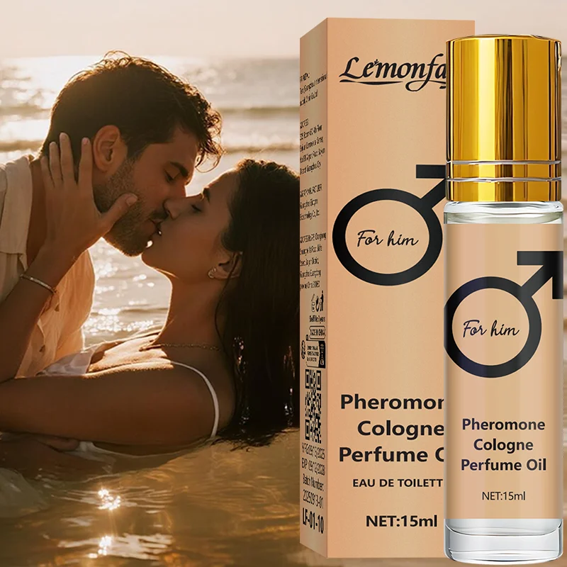 Lemonfay Pheromone Cologne Oil for Men, Long Lasting
