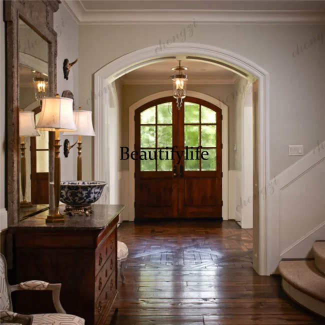 TTT Z183 Customization Minimalist Solid Wood Doors Household Bedroom Doors Interior Log Wood Doors