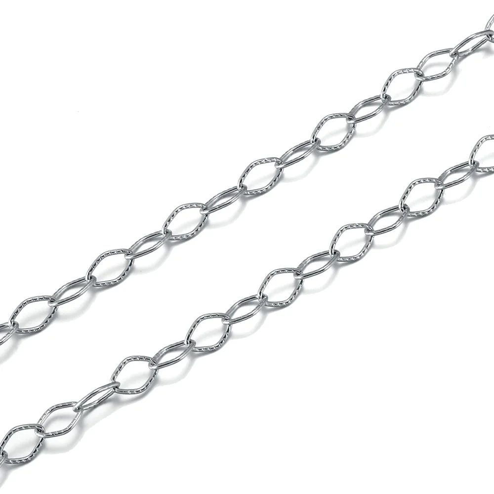 

1-2 Meter/Lot Stainless Steel Square Chain Jewellery Making Supplies For Bracelet Necklace Jewelry Findings Diy Accessories