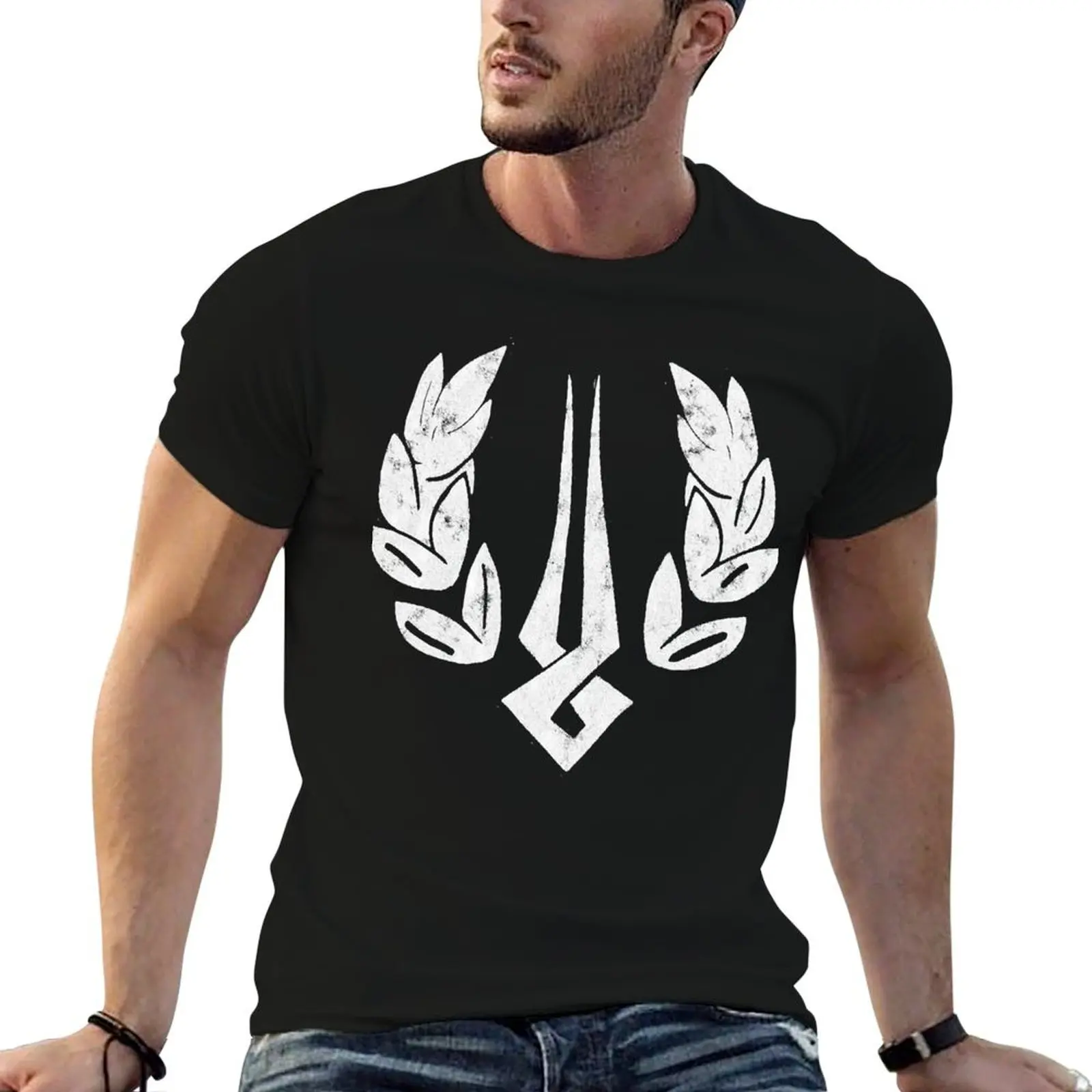 

Hades Game Distressed Logo Zagreus Logo T-Shirt t shirt men 100% cotton luxury brand men t shirt cotton 100% T-Shirt
